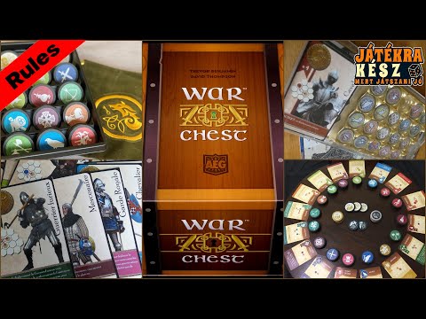 WarChest - Szabálymagyarázat - Játékra kész / Play Right Away