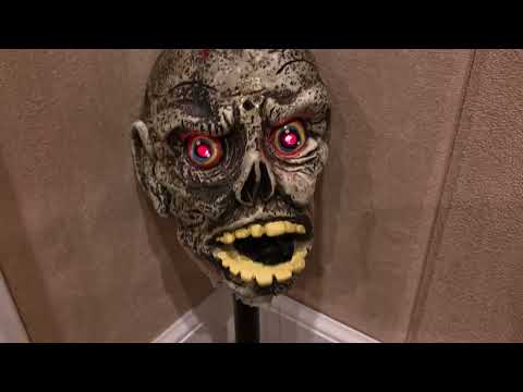 Rare 1st gen 2006 Tekky Toys 4ft Talking Spear Head Halloween Prop