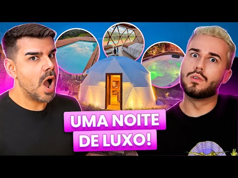 We stayed in a bubble on top of the mountain in Serra Negra/SP - Titi Fabri