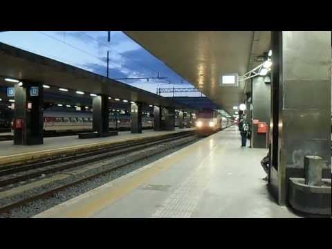 E656.454 in partenza con l' IC 591 Roma Termini - Salerno