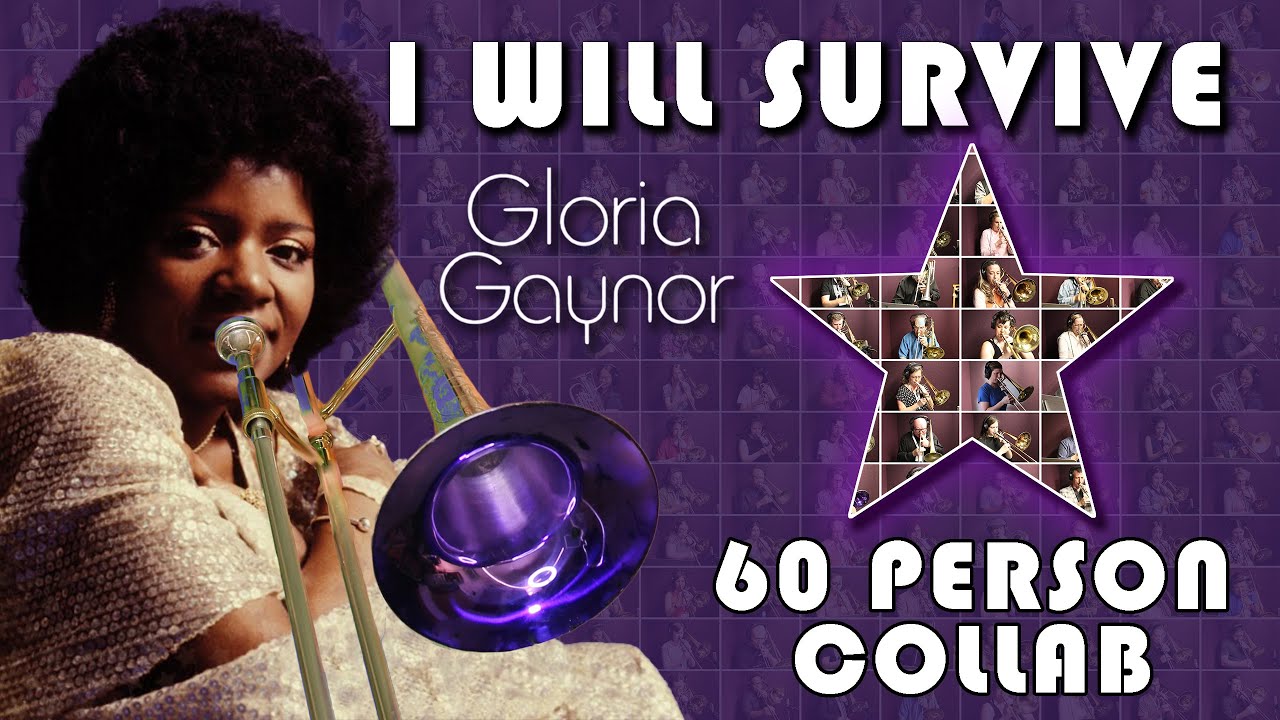 60 Trombonists Play "I Will Survive" by Gloria Gaynor // ITF 2024 Collab