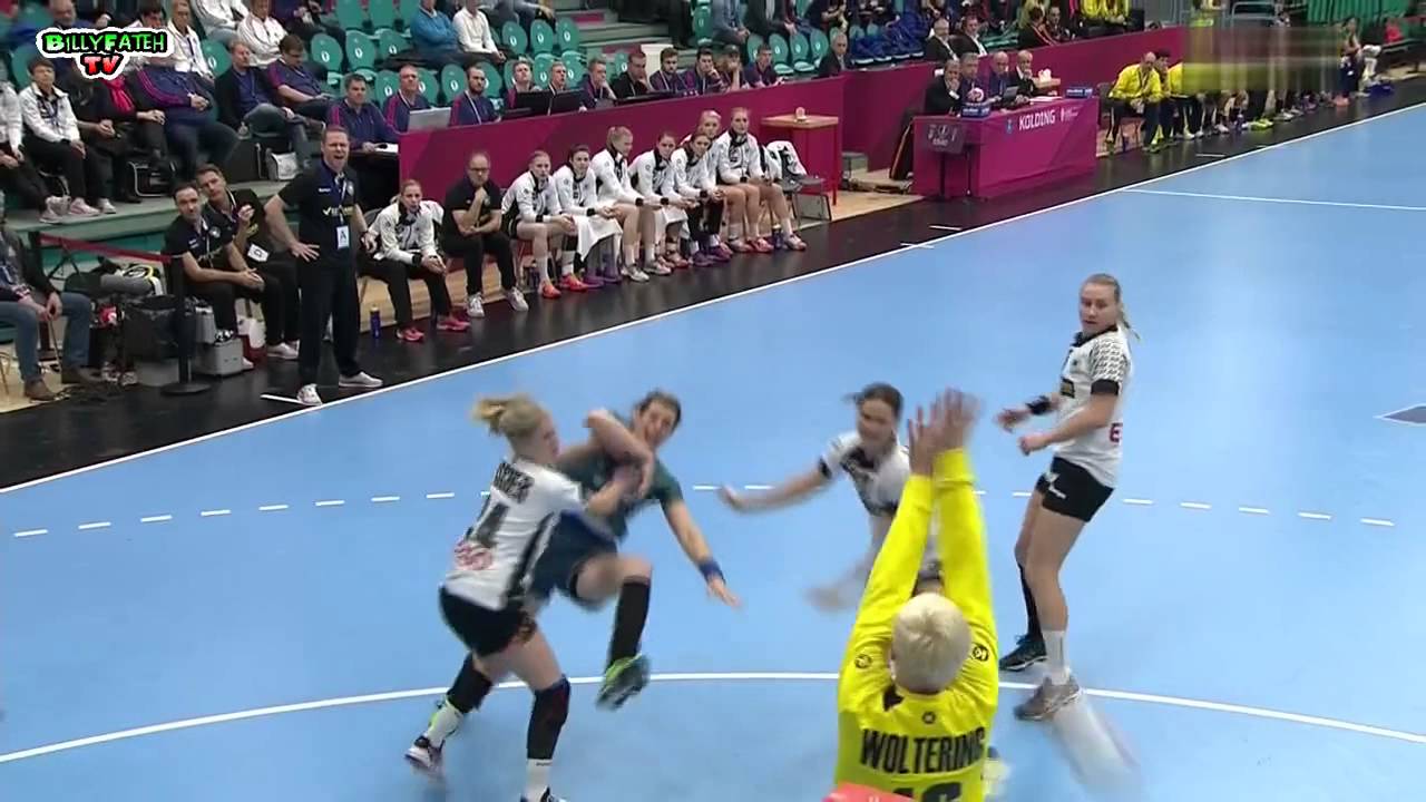BRAZIL VS GERMANY 22nd IHF Women's Handball Championship 2015 Preliminary round