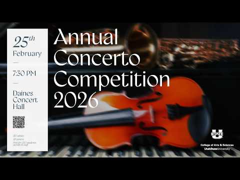 USU Symphony Concerto Competition Winners' Concert | February 25th, 2026