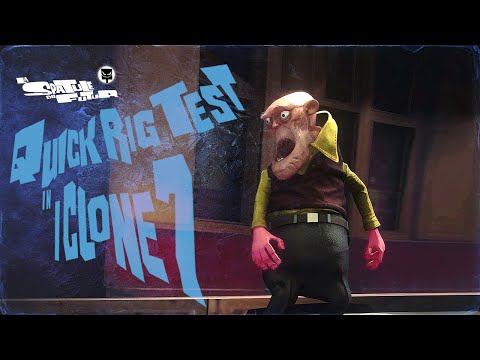 Quick Rig Test in IClone 7 | 3D Animation | La Spatule du Futur