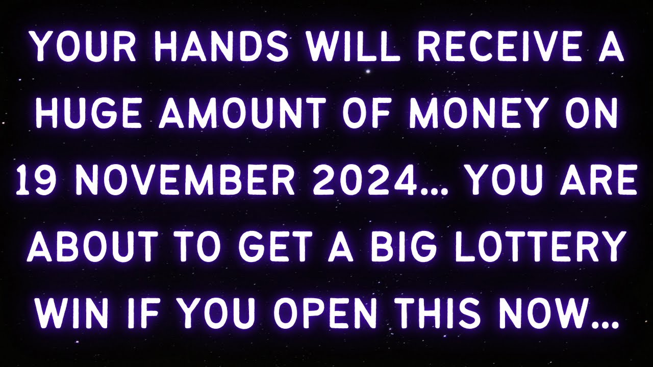 11:11😇God Says, On 19 November Your Hands Will Receive Huge Amount Of Money But... | God Message