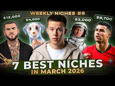 I Found 7 FRESH Faceless YouTube Niches That Will Crush in 2026