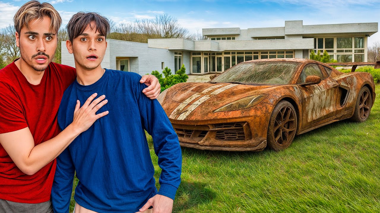 A MYSTERY Supercar Showed up at our House!!