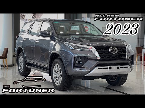 New Fortuner 2023 Grey Color [Interior and Exterior] 2.8L,4X4 AT, 201hp