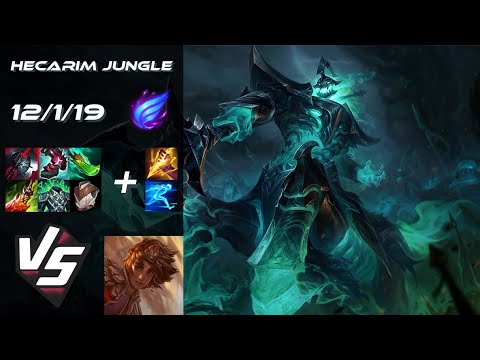 JUNGLE Hecarim vs Taliyah - EU Grandmaster Patch 25.18