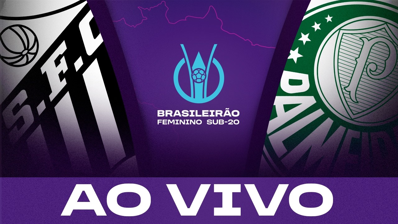 AO VIVO: SANTOS x PALMEIRAS | BRASILEIRÃO FEMININO SUB-20 2026 | 4ª RODADA