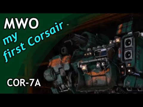 Mechwarrior Online / COR-7A ~ my first Corsair