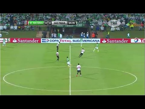 Atlético Nacional 1 - 0 São Paulo Copa Sudamericana 2014