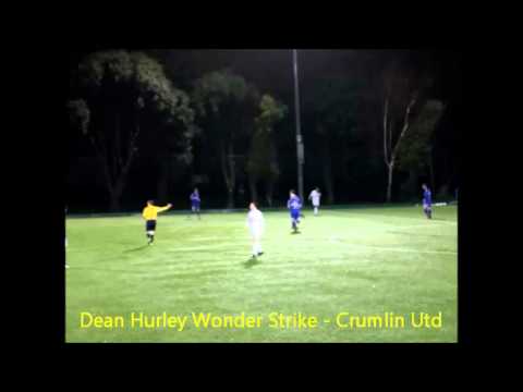 Dean Hurley Wonder Strike for Crumlin United v UCD - 8th March 2016