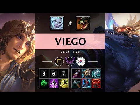 Viego Top vs Renekton - KR Master Patch 25.15