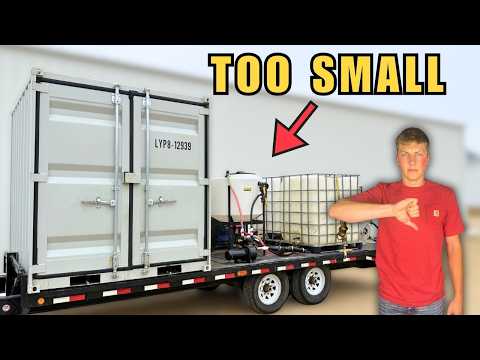 I Regret Building This Spray Drone Trailer!