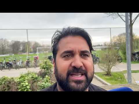 Ricky na afloop van AMVJ - Ouderkerk