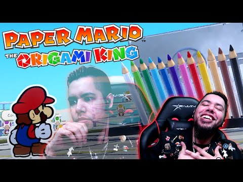 Paper Mario: The Origami King - A Closer Look Trailer REACTION! I'M SOLD!