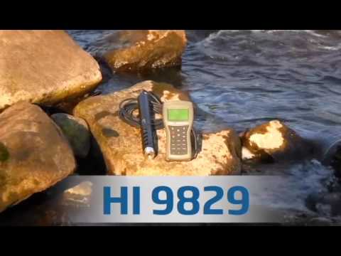 Video instructivo HI 9829