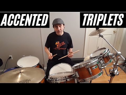 Drum Lessons: Accented Triplet Sticking Patterns Up to Speed