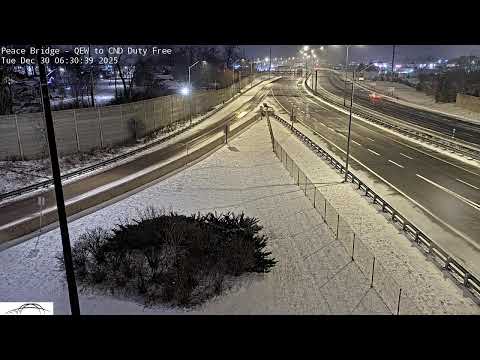 Peace Bridge - QEW to Canada Duty Free