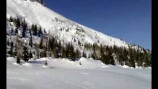 preview picture of video '07.03.2009 Buse dei lac malga Agner Comune di Voltago Agordino Dolomiti'