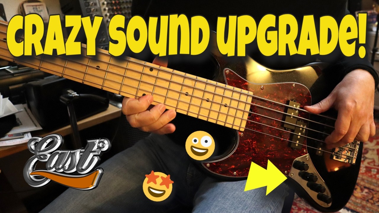 Watch This Sadowsky Bass Come Alive – EAST J-Retro Deluxe Preamp Install