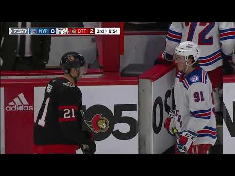 NHL Fight - Rangers @ Senators - Blais vs Paul - 23/10/2021