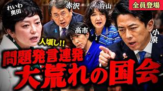 【大波乱】問題発言連発で自民党の主要メンバーが激怒⁉【国会 自民党 ニュース 政治 小泉進次郎 高市早苗 作業用】