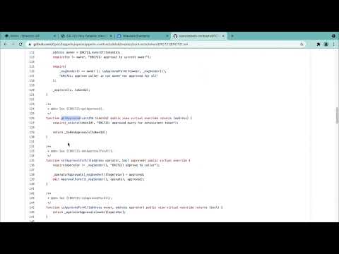 OpenZeppelin ERC 721 Implementation