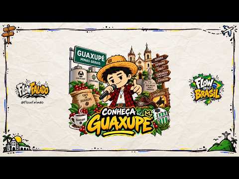CONHEÇA GUAXUPÉ 😂☕ | Rap de Humor sobre Guaxupé - MG | FLOW PELO BRASIL