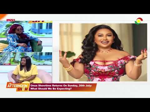 Exclusive with Actress/TV Host Nana Ama McBrown On #TheAfternoonShow