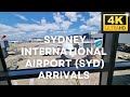 4K Sydney International Airport (SYD) Arrivals Layover Walking Tour