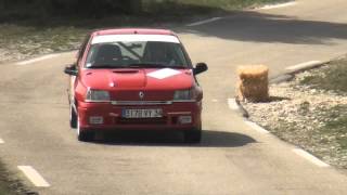 preview picture of video 'Crash renault clio 16s course de cote Vernegues 2011'