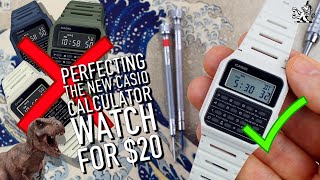 Perfecting The New Casio Calculator Watch: Easy 5 Minute $20 DIY Mod