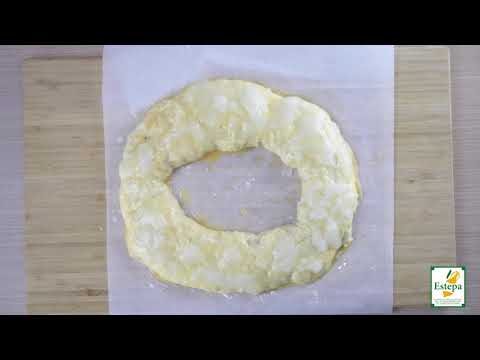 Roscón de Reyes relleno de turrón - Denominación de Origen Estepa