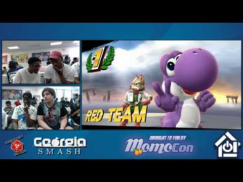 Gwinnett Brawl July 2018 - Sonido/NovaPixl Vs SaltOne/Kamikaze - Smash 4 Doubles Losers Finals