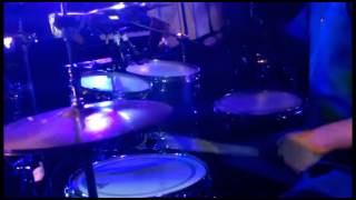 Xavier Espinosa on drums bringing in the old school Tejano