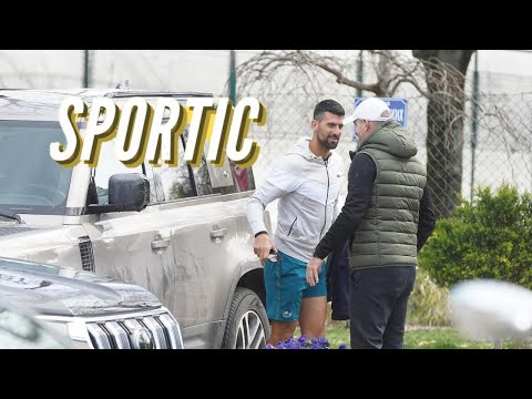 Novak Djokovic’s First Practice On Clay In 2024!