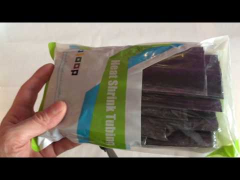 SOLOOP 381tlg Schrumpfschlauch Set in Schwarz