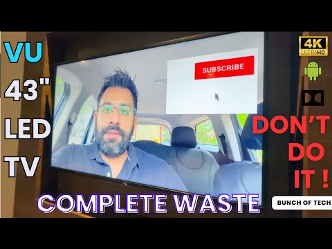 VU Premium 4K UHD 43 PM Android Smart TV