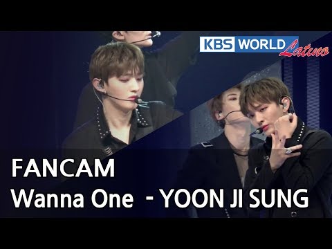 [FOCUSED] Wanna One's YOON JI SUNG - Light [Music Bank / 2018.06.08]