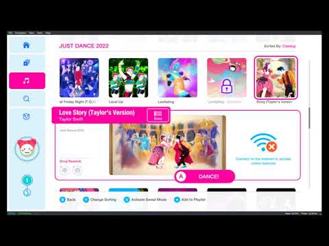 Just Dance 2022 on PC Yuzu Emulator (Nintendo Switch Emulator)