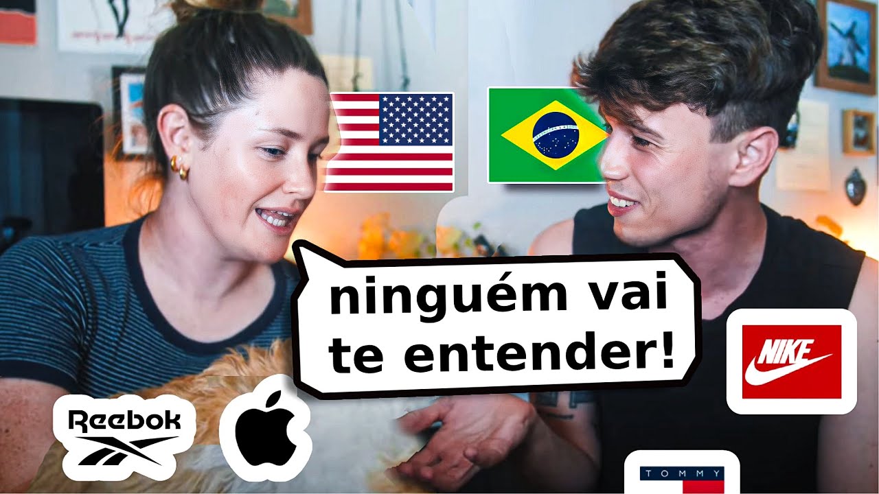20 Marcas que todo Brasileiro Fala errado em INGLÊS!