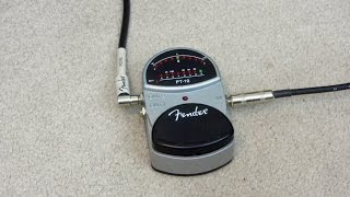 Video thumbnail for Fender PT 10 Tuner Pedal Review by Fly By Tire