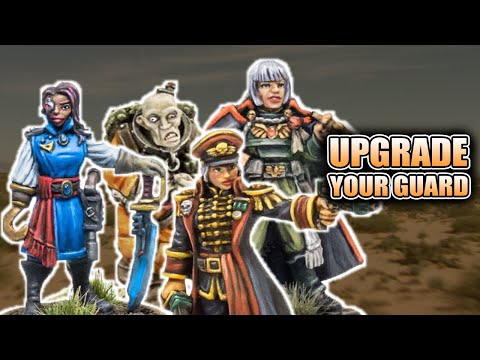 Top Imperial Guard Character Alternatives to GW Victoria Miniatures