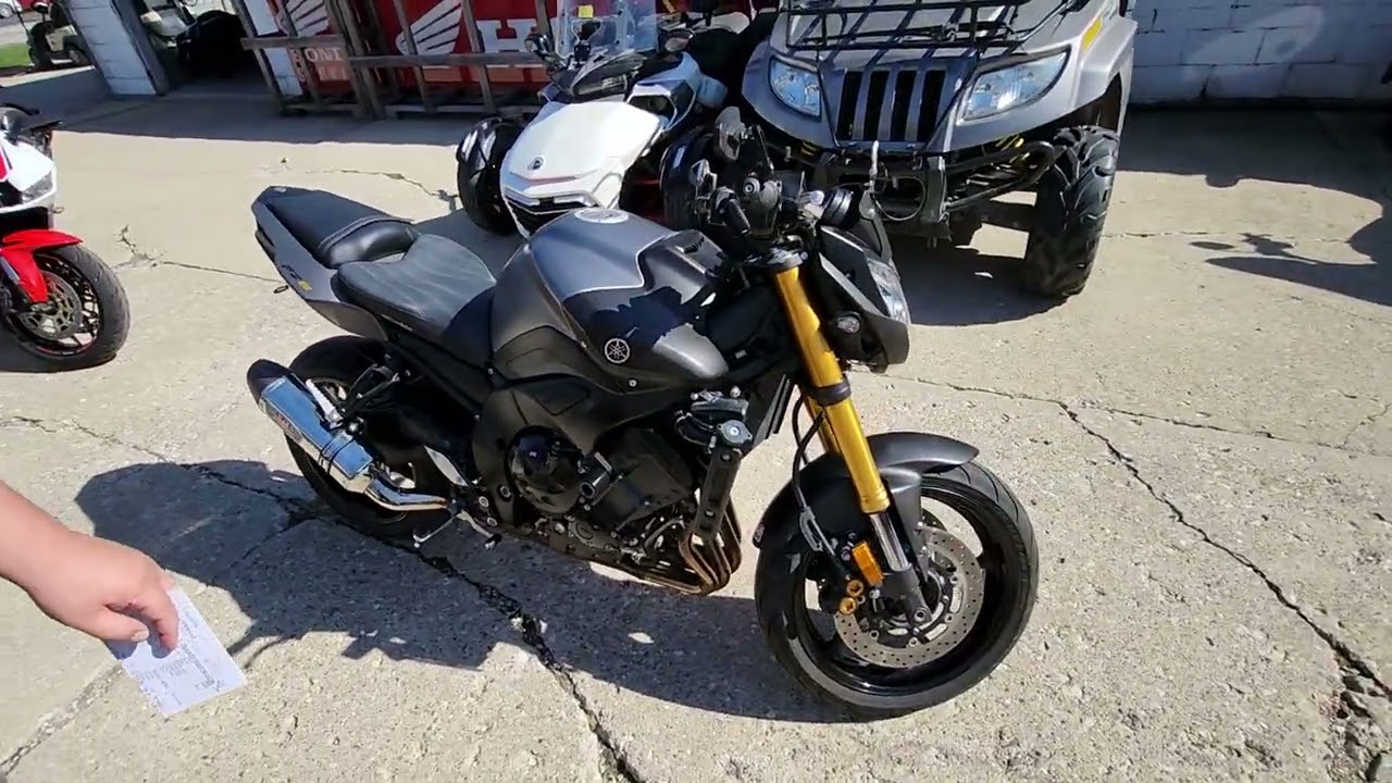 2012 Yamaha FZ8 Motorcycle