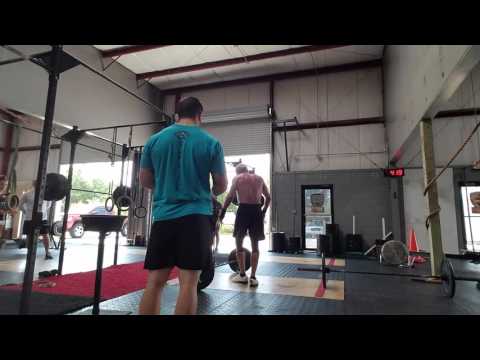 John Crowe 2016 CrossFit Masters qualifiers 55 - 59 Event 4