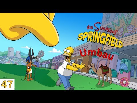Die Simpsons - Springfield #47 Ägypten Ecke + Springfield umbauen (Deutsch; Let's Play)