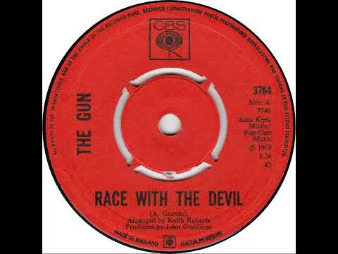 UK New Entry 1968 (237) The Gun - Race With The Devil