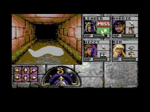Eye of the Beholder - C64 (Chargen, Load/Save and first level)